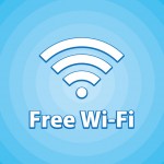 Free Wi-fiのA4サイズ張り紙テンプレート