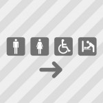 すぐに印刷できる、多機能トイレ案内貼り紙テンプレート