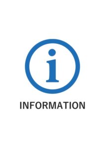 INFORMATIONの案内貼り紙テンプレート