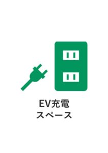 EV充電スペースの案内貼り紙テンプレート
