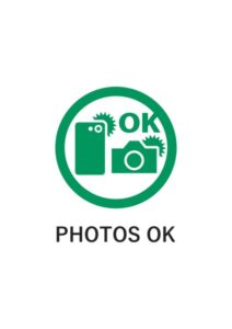 PHOTOS OKの案内貼り紙テンプレート