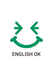 ENGLISH OKの案内貼り紙テンプレート
