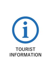 TOURIST INFORMATIONの案内貼り紙テンプレート