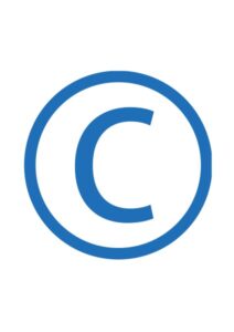 ローマ字(C)の案内貼り紙テンプレート