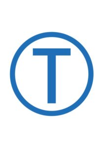 ローマ字(T)の案内貼り紙テンプレート