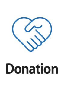 募金(Donation)の案内貼り紙テンプレート